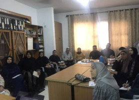 جلسة حوارية حول سلامة الإجراءات وتطبيق القوانين والسياسات الخاصة بحقوق العاملات