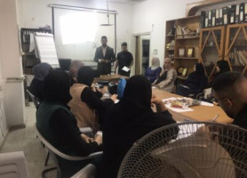 جلسة حوارية حول سلامة الإجراءات وتطبيق القوانين والسياسات الخاصة بحقوق العاملات