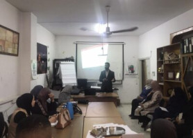 جلسة حوارية حول سلامة الإجراءات وتطبيق القوانين والسياسات الخاصة بحقوق العاملات