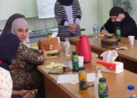 تدريب لجان الحماية التابع لجمعية النجدة الاجتماعية في طولكرم
