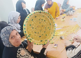 مقتطفات من دورة صناعة القش
