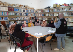 ورشة توعية بعنوان "مناهضة تزويج الطفلات".