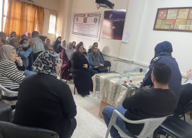 لقاء توعوي حول نظام التحويل الوطني للنساء الناجيات من العنف، ضمن فعاليات حملة 16 يومًا لمناهضة العنف ضد النساء.