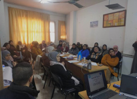 لقاء توعوي في جمعية النجدة الاجتماعية لتنمية المرأه الفلسطينية طولكرم