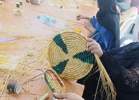 مقتطفات من دورة صناعة القش