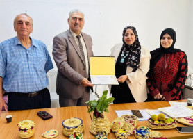 جمعية النجدة الاجتماعية ووزارة الثقافة تختتمان دورة القش في قلقيلية