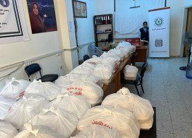 جمعية النجدة الاجتماعية لتنمية المرأة &ndash; فرع طولكرم تواصل توزيع وجبات الإفطار للنازحين والمحتاجين لليوم الثالث