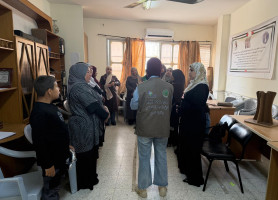 من الألم إلى الأمل: جلسة تفريغ نفسي تعيد للنساء النازحات في طولكرم صوتهن الداخلي