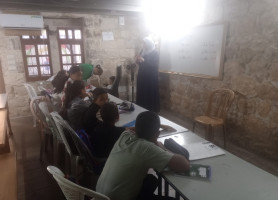 استكمال الشهر الاول من برنامج الفاقد التعليمي