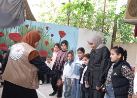 دعم نفسي للأطفال النازحين في جنين ضمن لقاء متخصص في جمعية النجدة الاجتماعية