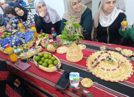 جمعية النجدة الاجتماعية ووزارة الثقافة تختتمان دورة القش في قلقيلية
