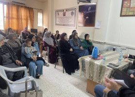 لقاء توعوي حول نظام التحويل الوطني للنساء الناجيات من العنف، ضمن فعاليات حملة 16 يومًا لمناهضة العنف ضد النساء.