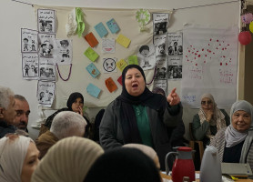 لقاء جماهيري حول ( القرار بقانون بشأن انتخابات مجالس الهيئات المحلية)