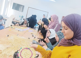 مقتطفات من دورة صناعة القش
