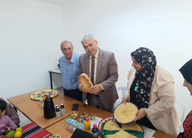 جمعية النجدة الاجتماعية ووزارة الثقافة تختتمان دورة القش في قلقيلية