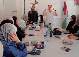 لقاء توعوي حول الأمراض المزمنة في مخيم عقبة جبر