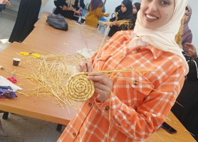 مقتطفات من دورة صناعة القش