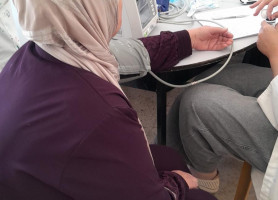 لقاء توعوي حول الأمراض المزمنة في مخيم عقبة جبر