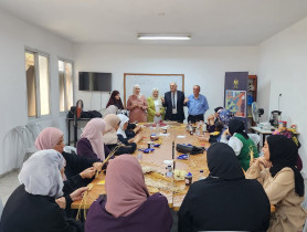 افتتاح دورة (صناعة القش)