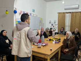 تعزيز الوعي المجتمعي: أنشطة توعوية للنساء والأطفال حول الحماية من النزاعات ومخاطر الذخائر المتفجرة