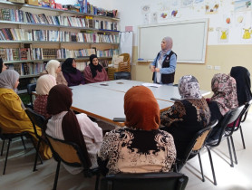 ورشة توعية بعنوان "مناهضة تزويج الطفلات".