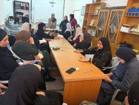 جمعية النجدة الاجتماعية لتنمية المرأة الفلسطينية بالشراكة مع مؤسسة جذور للإنماء الصحي والاجتماعي تختتم جلسات مشروع الدعم النفسي والاجتماعي في طولكرم