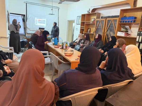 جمعية النجدة الاجتماعية تنفذ ورشة توعوية حول العنف المبني على النوع الاجتماعي والصحة الجنسية والإنجابية في طولكرم